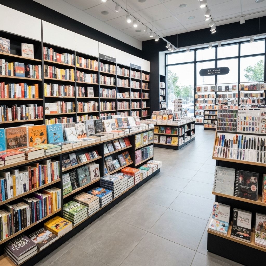 Papular Books store interior